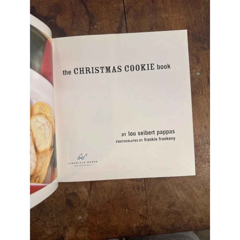 The Christmas Cookie Book Lou Seibert Pappas Softcover 2000 Holiday Recipes ISBN